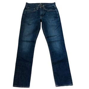 Lucky Brand Dark Blue Straight Leg Jeans 121 Heritage Slim